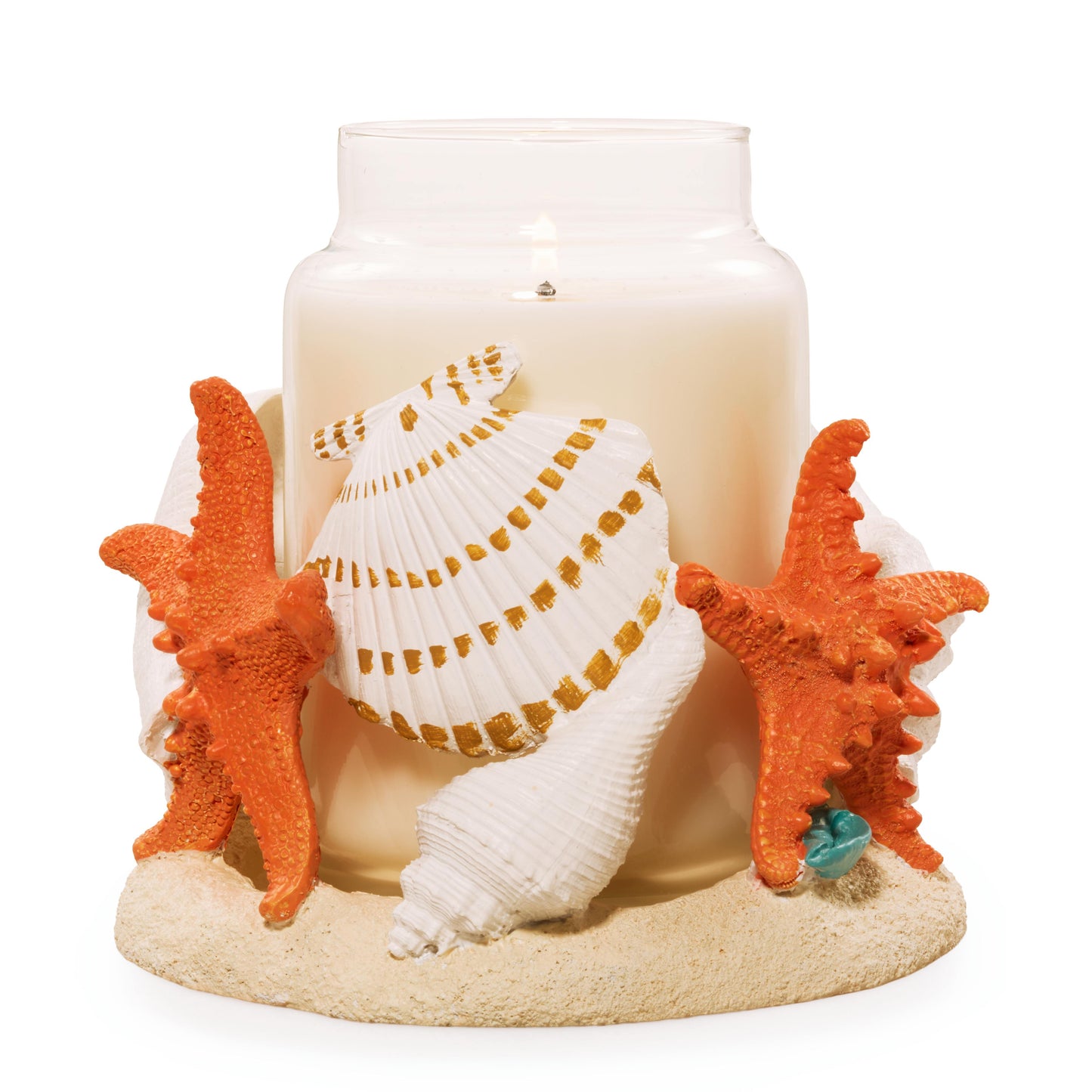 Seashell Jar Candle Holder QYS2